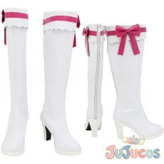 画像1: 春音あいら　フレッシュピンクコーデ　コスプレ靴　プリティーリズム・オーロラドリーム　コスプレブーツ　JUJUcosplay (1)