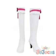 画像2: 春音あいら　フレッシュピンクコーデ　コスプレ靴　プリティーリズム・オーロラドリーム　コスプレブーツ　JUJUcosplay (2)