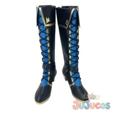 画像2: VTuber　甲斐田晴　マジシャン衣装　コスプレ靴　バーチャルYouTuber　コスプレブーツ　JUJUcosplay (2)