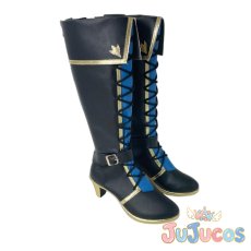 画像3: VTuber　甲斐田晴　マジシャン衣装　コスプレ靴　バーチャルYouTuber　コスプレブーツ　JUJUcosplay (3)