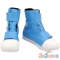 画像2: ブルマ　一話私服(ワンピース)　コスプレ靴　ドラゴンボール　コスプレブーツ　JUJUcosplay (2)