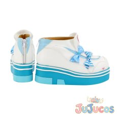 画像4: VTuber　夏色まつり　サブカルジャージ衣装　コスプレ靴　バーチャルYouTuber　コスプレブーツ　JUJUcosplay (4)