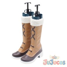 画像3: 志摩リン　コスプレ靴　ゆるキャン△　コスプレブーツ　JUJUcosplay (3)