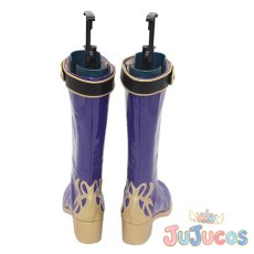 画像4: 北上麗花　ワルプルギス・ナイト　コスプレ靴　アイドルマスター ミリオンライブ！　コスプレブーツ　JUJUcosplay (4)