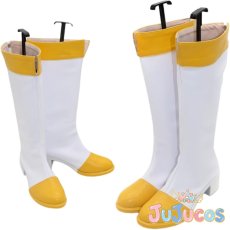 画像1: 魔法少女ルルカ　コスプレ靴　#コンパス 戦闘摂理解析システム　コスプレブーツ　JUJUcosplay (1)