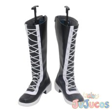 画像2: 桃宮唾切　コスプレ靴　桃源暗鬼　コスプレブーツ　JUJUcosplay (2)