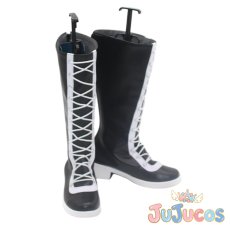 画像4: 桃宮唾切　コスプレ靴　桃源暗鬼　コスプレブーツ　JUJUcosplay (4)