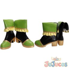 画像1: 冴草きい　コスプレ靴　アイカツ！　コスプレブーツ　JUJUcosplay (1)