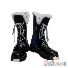 画像2: 玖夜　雪の夜のぬくもり　コスプレ靴　NU: カーニバル　コスプレブーツ　JUJUcosplay (2)