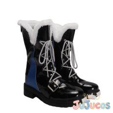 画像3: 玖夜　雪の夜のぬくもり　コスプレ靴　NU: カーニバル　コスプレブーツ　JUJUcosplay (3)