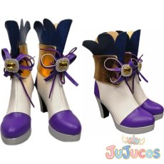 画像1: 藤堂ユリカ　ナイトメアカプリコーンコーデ　コスプレ靴　アイカツ！　コスプレブーツ　JUJUcosplay (1)