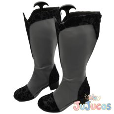 画像3: 朝比奈まふゆ　ダークシック・ドレス　優しいおまじない　コスプレ靴　プロジェクトセカイ カラフルステージ！ feat. 初音ミク　コスプレブーツ　JUJUcosplay (3)