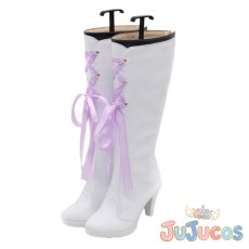 画像3: 朝比奈まふゆ　5th Anniversary 感謝祭　コスプレ靴　プロジェクトセカイ カラフルステージ！ feat. 初音ミク　コスプレブーツ　JUJUcosplay (3)