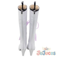 画像4: 朝比奈まふゆ　5th Anniversary 感謝祭　コスプレ靴　プロジェクトセカイ カラフルステージ！ feat. 初音ミク　コスプレブーツ　JUJUcosplay (4)