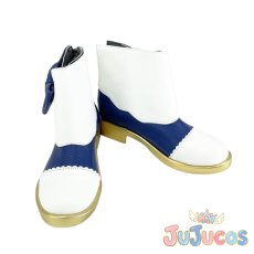 画像2: 桜庭ローラ　ブルースターコーデ　コスプレ靴　アイカツスターズ!　コスプレブーツ　JUJUcosplay (2)