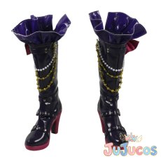 画像2: 桜庭ローラ　ロックマイハートコーデ　コスプレ靴　アイカツスターズ!　コスプレブーツ　JUJUcosplay (2)