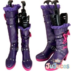 画像1: 桜庭ローラ　ロックマイハートコーデ　コスプレ靴　アイカツスターズ!　コスプレブーツ　JUJUcosplay (1)