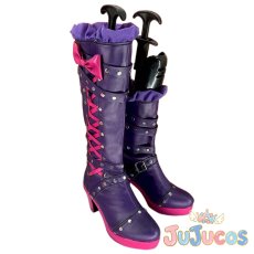 画像4: 桜庭ローラ　ロックマイハートコーデ　コスプレ靴　アイカツスターズ!　コスプレブーツ　JUJUcosplay (4)