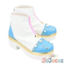 画像3: 星宮いちご　ドリームチアガール　コスプレ靴　アイカツ!　コスプレブーツ　JUJUcosplay (3)