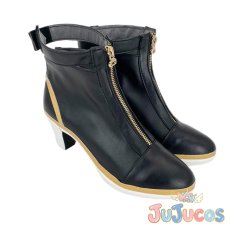 画像3: VTuber　一条莉々華　初期2D　コスプレ靴　バーチャルYouTuber　コスプレブーツ　JUJUcosplay (3)