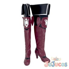 画像2: VTuber　立伝都々　コスプレ靴　バーチャルYouTuber　コスプレブーツ　JUJUcosplay (2)