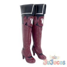 画像3: VTuber　立伝都々　コスプレ靴　バーチャルYouTuber　コスプレブーツ　JUJUcosplay (3)