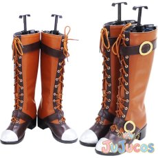 画像1: 渡会ヒナミ　コスプレ靴　ぬきたし　コスプレブーツ　JUJUcosplay (1)