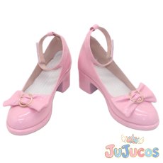 画像2: 鳳えむ　5th Anniversary 感謝祭　コスプレ靴　プロジェクトセカイ カラフルステージ！ feat. 初音ミク　コスプレブーツ　JUJUcosplay (2)