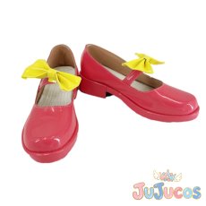 画像2: 真中らぁら　劇場版　コスプレ靴　プリパラ　コスプレブーツ　JUJUcosplay (2)