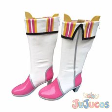 画像3: 真中らぁら　ハッピーエンブレムチェリー　コスプレ靴　プリパラ　コスプレブーツ　JUJUcosplay (3)