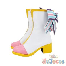 画像3: 真中らぁら　Let's Go! IDOL LAND!!　コスプレ靴　プリパラ　コスプレブーツ　JUJUcosplay (3)