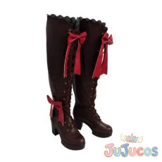 画像3: 真中らぁら　10周年　赤ずきん　コスプレ靴　プリパラ　コスプレブーツ　JUJUcosplay (3)