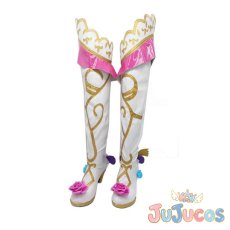画像2: 真中らぁら　ドリームパレードプリンセスドレス　コスプレ靴　プリパラ　コスプレブーツ　JUJUcosplay (2)