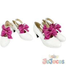 画像1: 真中らぁら　スーパーサイリウムらぁら　コスプレ靴　プリパラ　コスプレブーツ　JUJUcosplay (1)