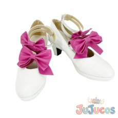 画像2: 真中らぁら　スーパーサイリウムらぁら　コスプレ靴　プリパラ　コスプレブーツ　JUJUcosplay (2)