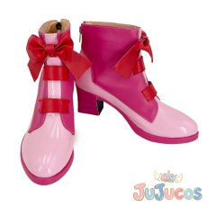 画像2: 野乃はな(キュアエール)　キュアエール　コスプレ靴　HUGっと!プリキュア　コスプレブーツ　JUJUcosplay (2)