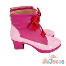 画像4: 野乃はな(キュアエール)　キュアエール　コスプレ靴　HUGっと!プリキュア　コスプレブーツ　JUJUcosplay (4)