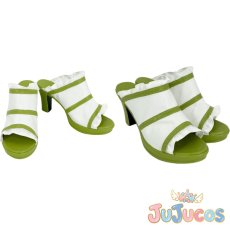 画像1: 洞院リナ　ライブ衣装(第二段階)　コスプレ靴　マーメイドメロディー ぴちぴちピッチ　コスプレブーツ　JUJUcosplay (1)