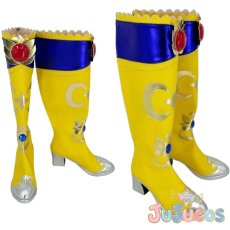 画像1: 神崎美月　コスプレ靴　アイカツ!　コスプレブーツ　JUJUcosplay (1)