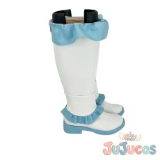 画像4: 雪城ほのか(キュアホワイト)　コスプレ靴　ふたりはプリキュア　コスプレブーツ　JUJUcosplay (4)