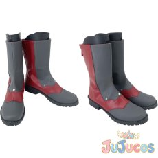 画像1: ハザマ　コスプレ靴　ブレイブルー　コスプレブーツ　JUJUcosplay (1)