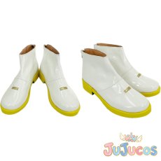 画像1: 鏡音リン　鏡音レン　10周年　コスプレ靴　VOCALOID　コスプレブーツ　JUJUcosplay (1)