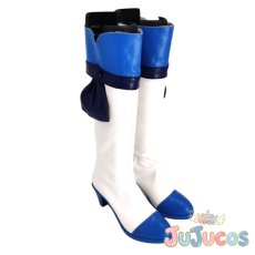 画像3: 青木れいか(キュアビューティ)　変身後　コスプレ靴　ハピネスチャージプリキュア!　コスプレブーツ　JUJUcosplay (3)