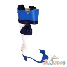 画像4: 青木れいか(キュアビューティ)　変身後　コスプレ靴　ハピネスチャージプリキュア!　コスプレブーツ　JUJUcosplay (4)