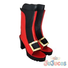 画像3: FGO　長尾景虎　コスプレ靴　Fate/Grand Order　コスプレブーツ　JUJUcosplay (3)