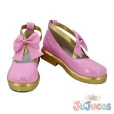 画像2: 星宮いちご　パレード　コスプレ靴　アイカツ!　コスプレブーツ　JUJUcosplay (2)