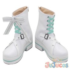 画像2: VTuber　風真いろは　6th fes. Color Rise Harmony　コスプレ靴　バーチャルYouTuber　コスプレブーツ　JUJUcosplay (2)