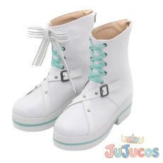 画像3: VTuber　風真いろは　6th fes. Color Rise Harmony　コスプレ靴　バーチャルYouTuber　コスプレブーツ　JUJUcosplay (3)