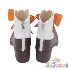 画像4: 桐間紗路　コスプレ靴　ご注文はうさぎですか?　コスプレブーツ　JUJUcosplay (4)