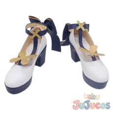 画像2: VTuber　白上フブキ　誕生日記念2024　コスプレ靴　バーチャルYouTuber　コスプレブーツ　JUJUcosplay (2)